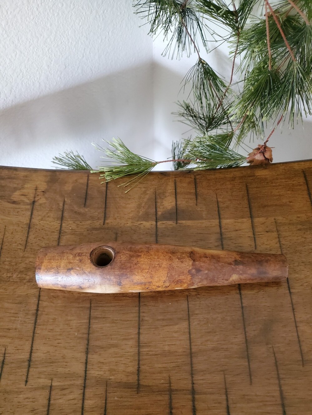 Vintage Wooden Barrel Tap Spout Antique Keg Spigot Bung Plug Parts